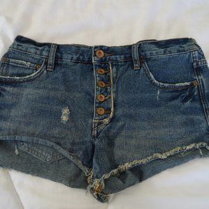 Free People Denim Shorts